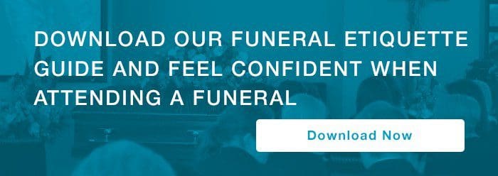 funeral etiquette guide call to action