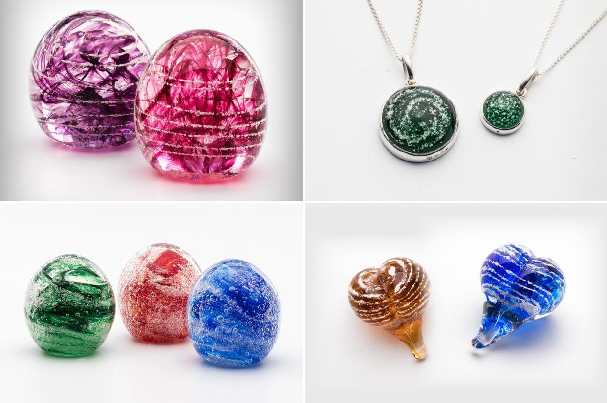 Funeral ashes jewellery 2025