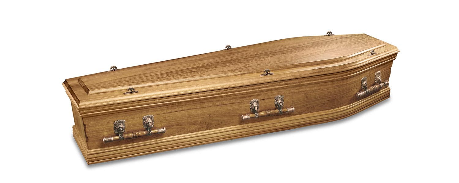 Tasmanian Blackwood coffin