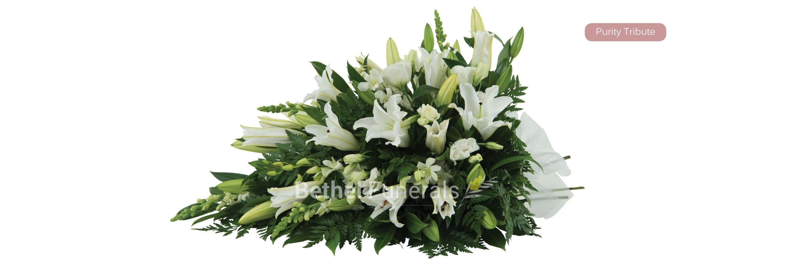 Purity Tribute Funeral Flowers