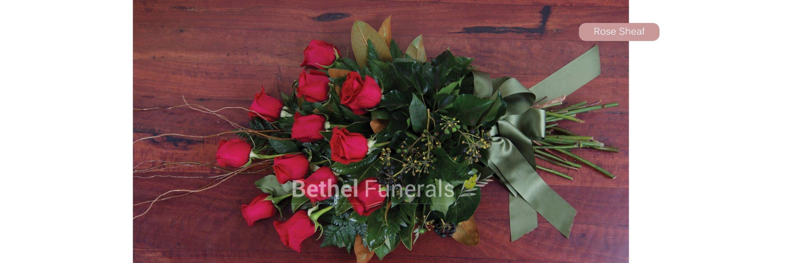 Rose Sheaf funeral flowers