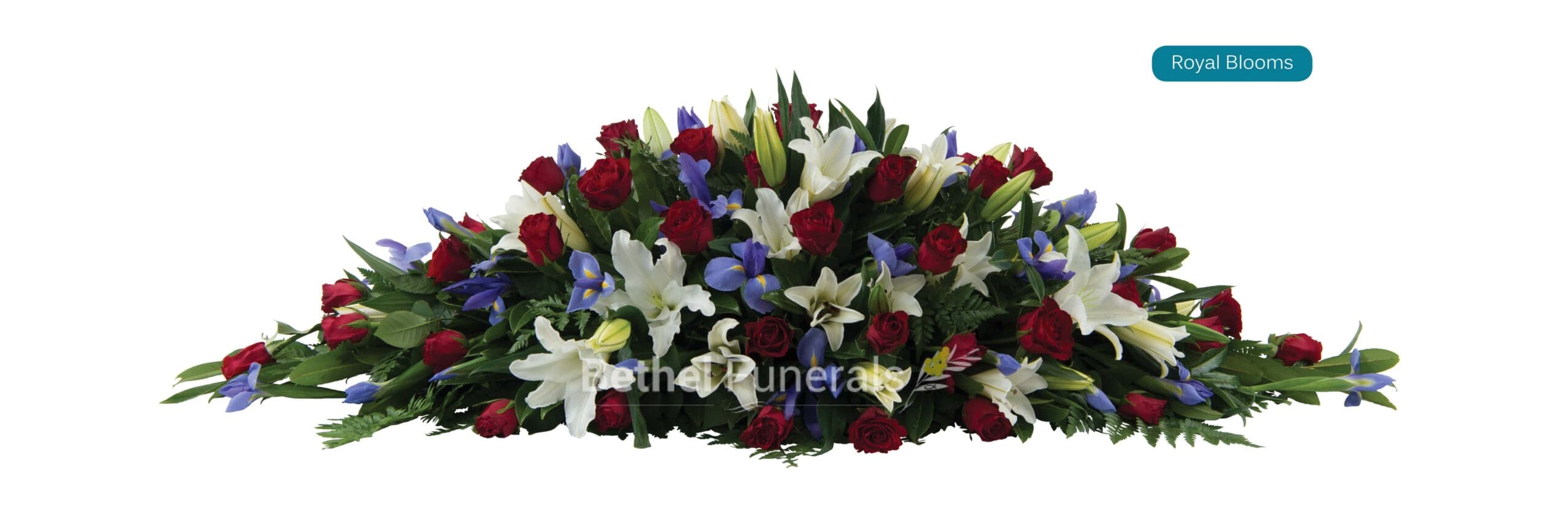 Royal Blooms funeral flowers