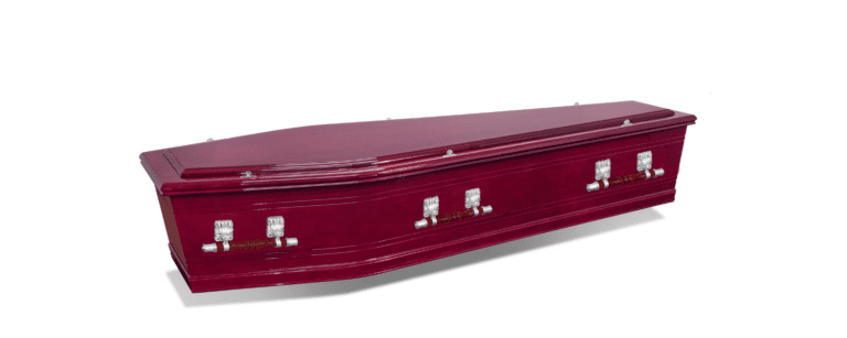 solid plantation pine coffin